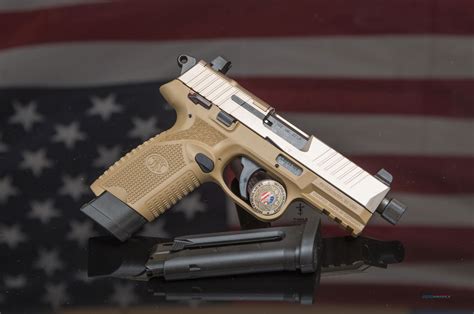 FN 502 Tactical FDE 22 LR 4 6in 2 Mags 66 10100 For Sale