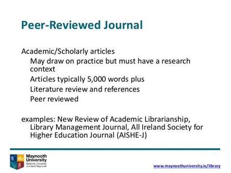 Examples Of Peer Reviewed Journals