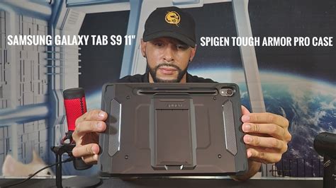 Samsung Galaxy Tab S9 11 Spigen Tough Armor Pro Case Unbox