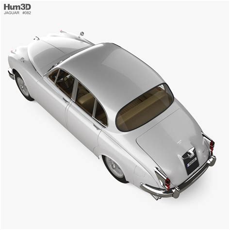 Jaguar Mark 2 with HQ interior 1962 3D model - Download Sedan on ...