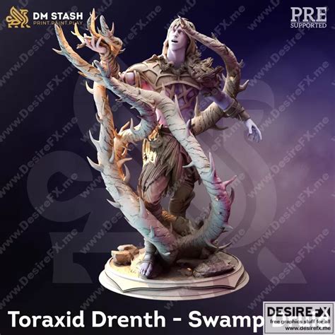 Desire Fx D Models Toraxid Drenth Swamp Druid D Print Model Stl