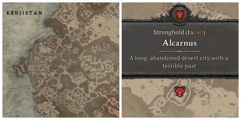 Diablo 4 All Stronghold Locations In Kehjistan