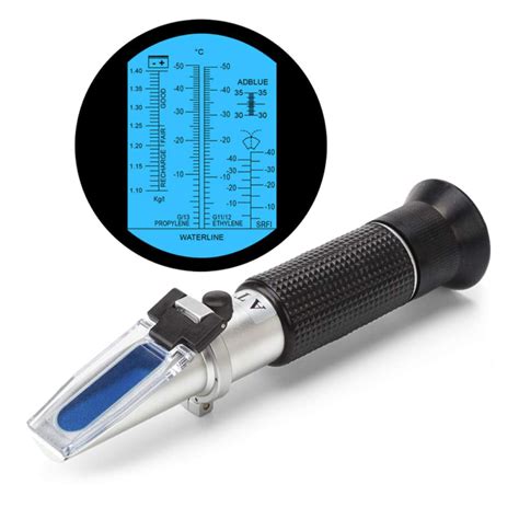 4 In 1 Def Antifreeze Coolant Refractometer For Automobile Exhaust