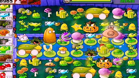 Plants Vs Zombies All Plants Vs All Zombies 5 Flags Completed