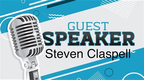 Guest Speaker Steven Claspell YouTube