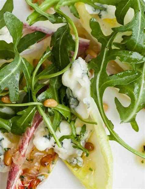 Chicory salad with herb vinaigrette recipe - olive magazine