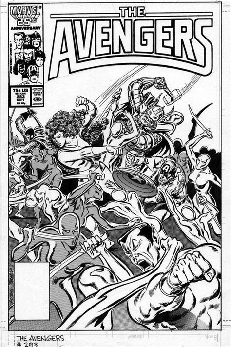 Comic Art For Sale From Coollines Artwork Buscema John Avengers