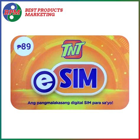 Bpm Tnt Talk N Text Prepaid Esim Digital Sim Lazada Ph