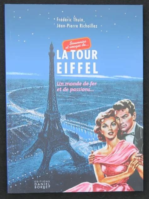 LIVRE SOUVENIRS ET Images De LA TOUR EIFFEL Tower Book Affiche Poster