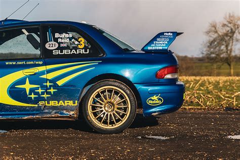 A Subasta El Subaru Impreza S Wrc Original Del A O Pilotado Por