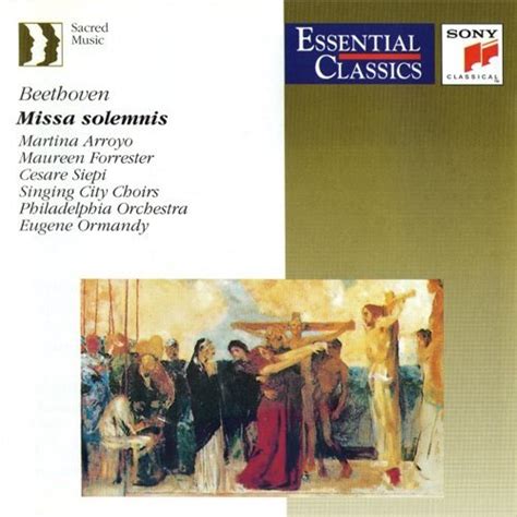 Philadelphia Orchestra Eugene Ormandy Beethoven Missa Solemnis