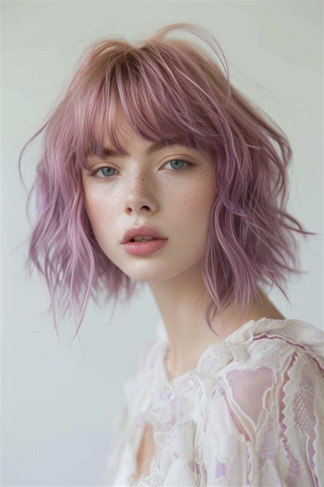 56 Shaggy Lob With Bangs Hairstyle Ideas Artofit