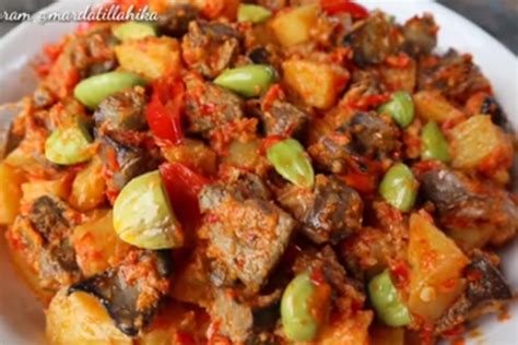 Resep Sambal Goreng Kentang Ati Ampela Pete Ala Catering Ini Wajib Kamu