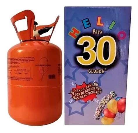 Garrafa Gas Helio Tanque Descartable Para Globos