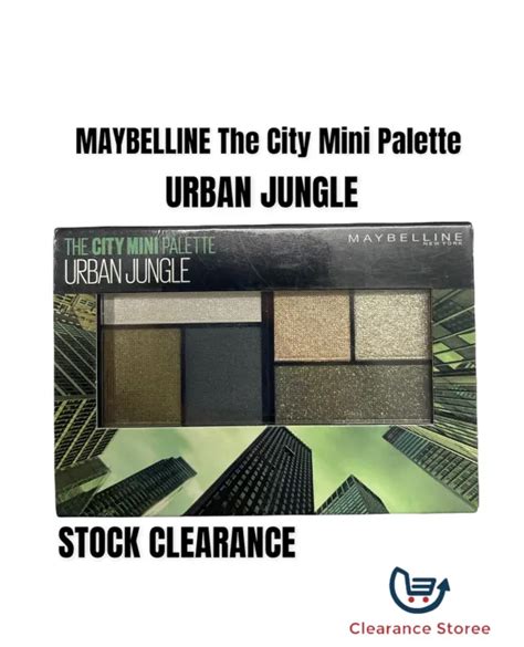 MAYBELLINE The City Mini Palette URBAN JUNGLE Lazada