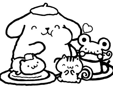 Free Printable Pompompurin Coloring Page Free Printable Coloring