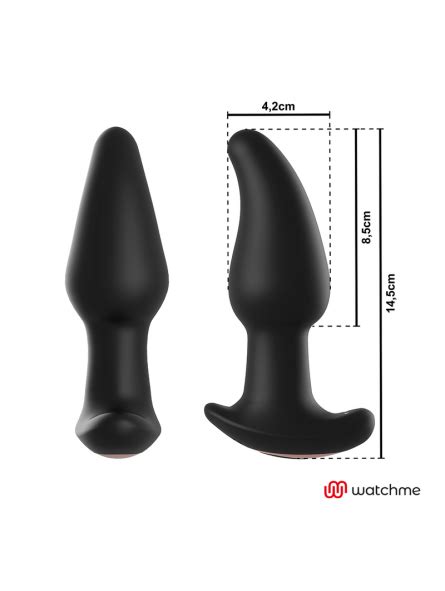 Anbiguo Plug Anal Vibrador Rotación Perlas Control Remoto