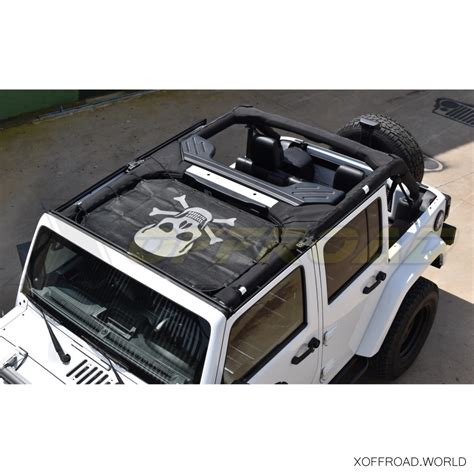 Beach Bikini Top Black Skull Door Jeep Wrangler Jk Xost X