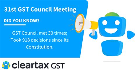 31st Gst Council Meeting Newsupdates And Highlights