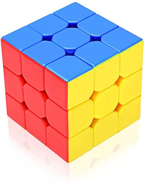 Emob Stickerless 3x3x3 High Speed Magic Rubik Cube Puzzle Toy ...