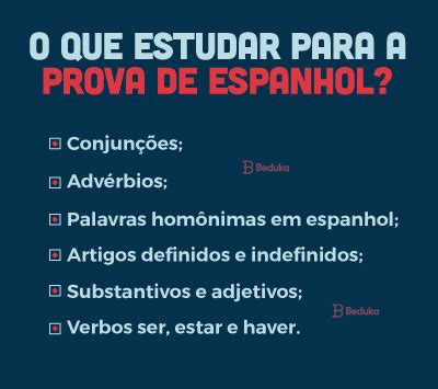 O Que Mais Cai De Espanhol No Enem 7 Dicas E Exemplos