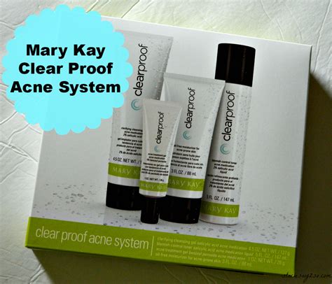 Mary Kay Clear Proof Acne System Review Stacie Raye