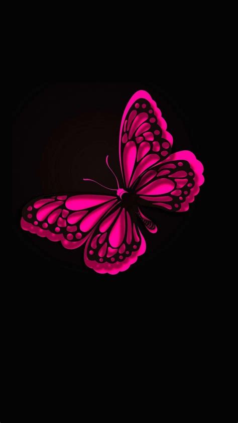 Cute Aesthetic Pink Butterfly Wallpapers Wallpaper Cave