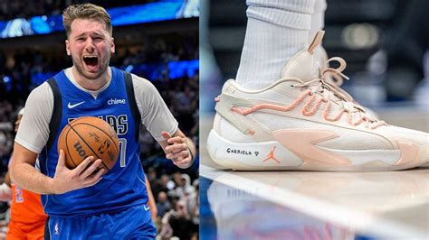 Luka Doncic Celebrates Daughter's Birth with Pink and White Luka 2s ...