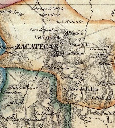 Mapoteca de pZZ on Twitter La población de la capital y de Fresnillo