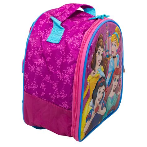 Mochila Princesas Disney Rodinha Lancheira T Rmica Estojo Kit