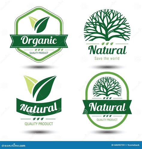 Eco Label Stock Vector Image 68690759