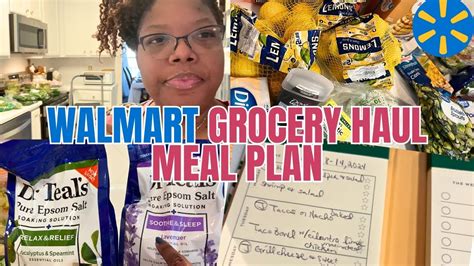 Walmart Grocery Haul Meal Plan This Week Delivery Updates And What