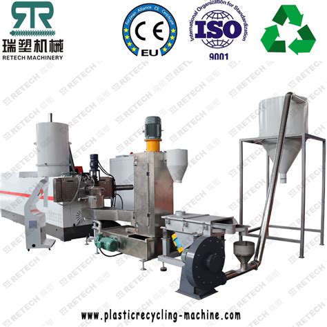 Waste Hdpe Ldpe Pp Pe Film Bags Plastic Recycling Pelletizing