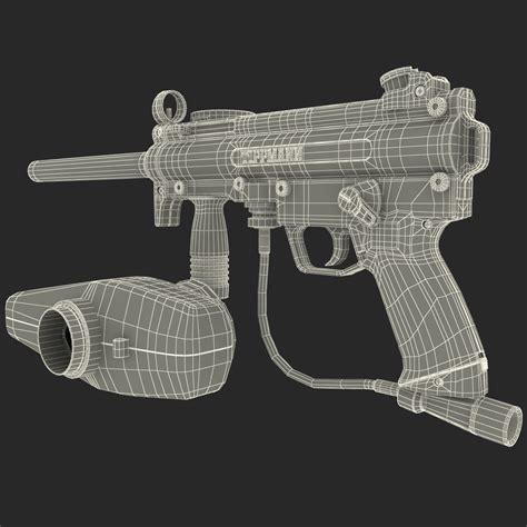 Paintball Gun 3d Model 79 C4d Ma 3ds Lwo Obj Max Free3d