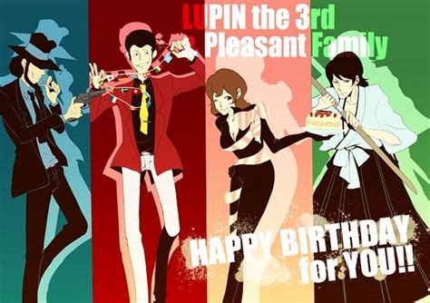 Lupin Anime Character - WoodsLima