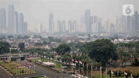 Jakarta Awali Tahun Baru 2024 Dengan Kualitas Udara Tidak Sehat