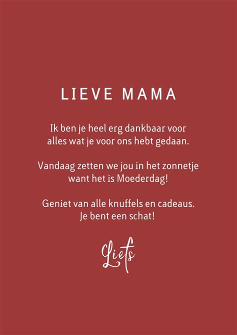 Moederdagkaart Jij Bent Goud Waard Hartje Mama Kaartje2go