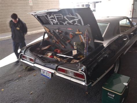 View of Impala Trunk. From Toronto convention : r/Supernatural