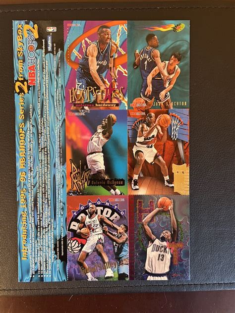 1994 95 Skybox Premium Series 2 1995 96 NBA Hoops Series 2 Promo