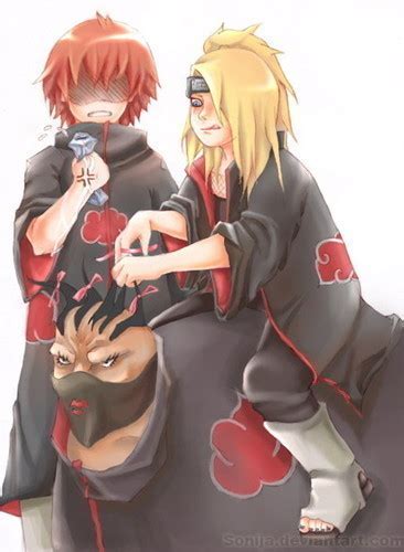 Sasodei Akatsuki Fan Art 9412417 Fanpop