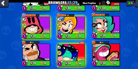 Brawl Stars Acc Brawlers Video Gaming Video Games Others On