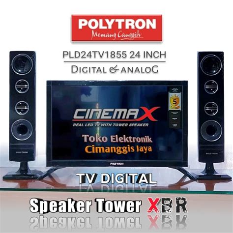 Jual Tv Led Polytron 24 Inch Cinemax Digital Di Lapak Toko Elektronik