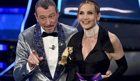 Sanremo Boom Per Amadeus La Serata Dei Duetti Batte Ogni Record