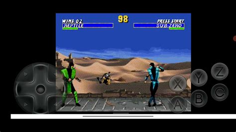 Ultimate Mortal Kombat Trilogy Reptile Mk Vs Liu Kang Mk Classic Sub