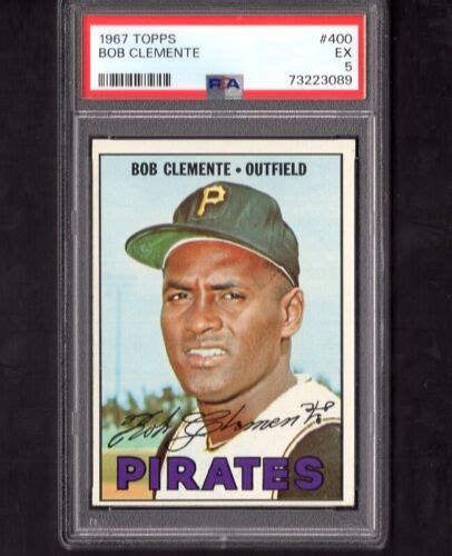 Topps Roberto Clemente Pittsburgh Pirates Psa Ebay