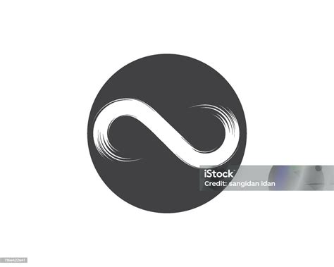 desain infinity ikon vektor logo infinity ilustrasi stok  gambar
