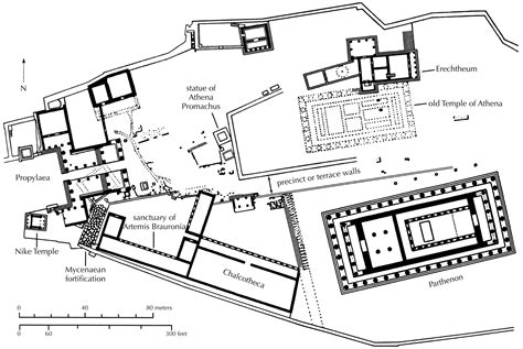 Plan Of The Akropolis At Athens In 400 Bce Acropolis How To Plan Athens