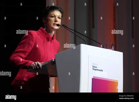 Parteitag Bündnis Sahra Wagenknecht Bsw Parteitag Bündnis Sahra