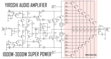 Watts Audio Amplifier Schematic Diagram W Amplifier C