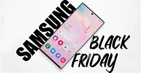 Black Friday 2019 de Amazon Todas las ofertas en móviles de Samsung